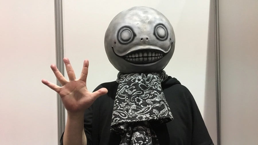 Casuale: il creatore di NieR Yoko Taro perde la sua maschera Emil da incubo, possibile sostituto infestato