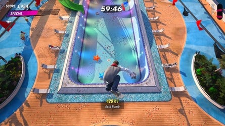 Tony Hawk's Pro Skater 3 + 4: Cruise Ship Walkthrough - All Park Goals and Collectibles 42