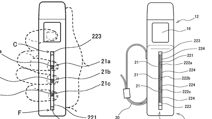 PSVR PlayStation VR 2 Controller Concept Patent