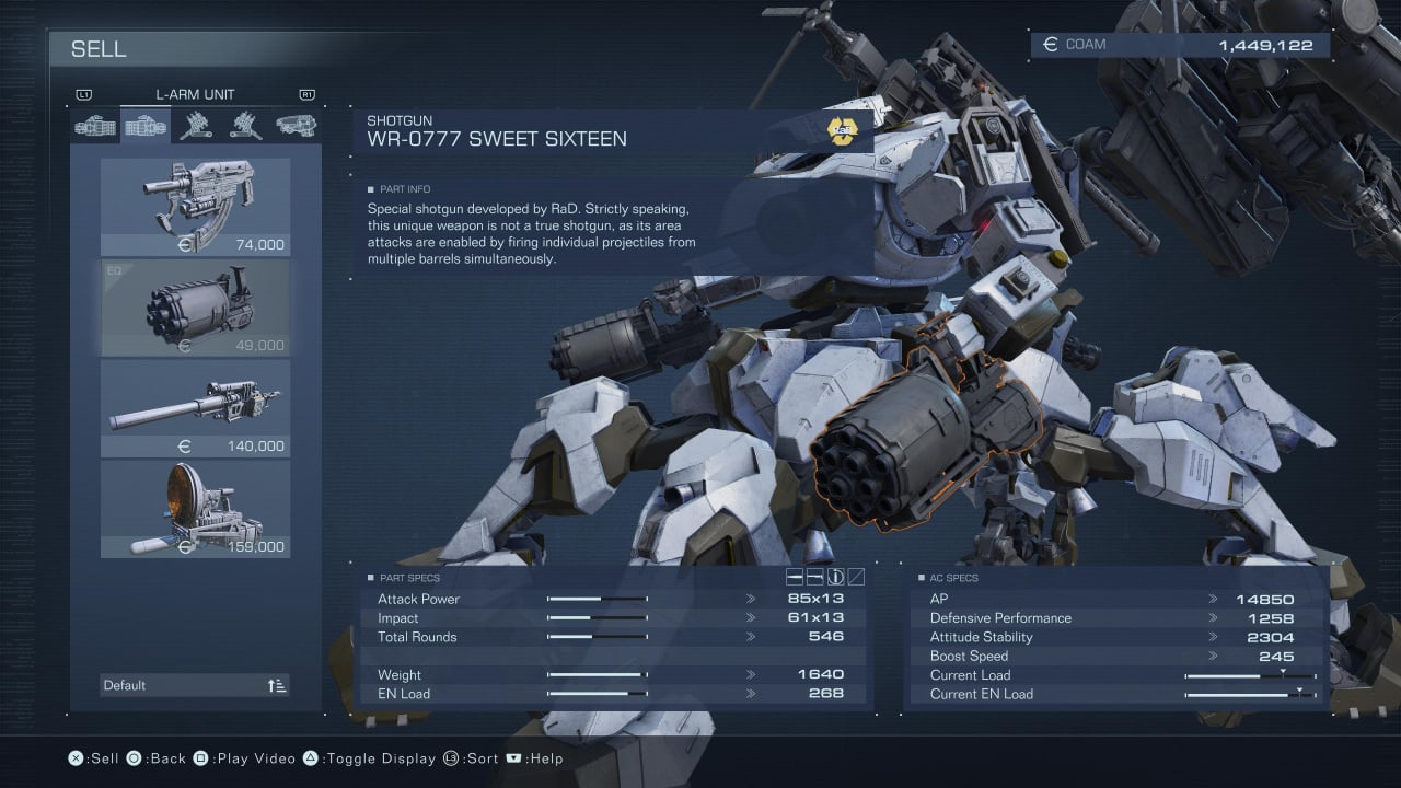 All you need is a shotgun, a blade, and a foot. : r/armoredcore