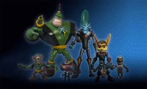 Huzzah! Ratchet & Clank Action Figures At Last!