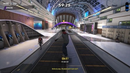 Tony Hawk's Pro Skater 3 + 4: Airport Walkthrough - All Park Goals and Collectibles 45