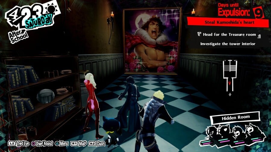 Persona 5 Royal Will Seed Locations Kamoshida Palace