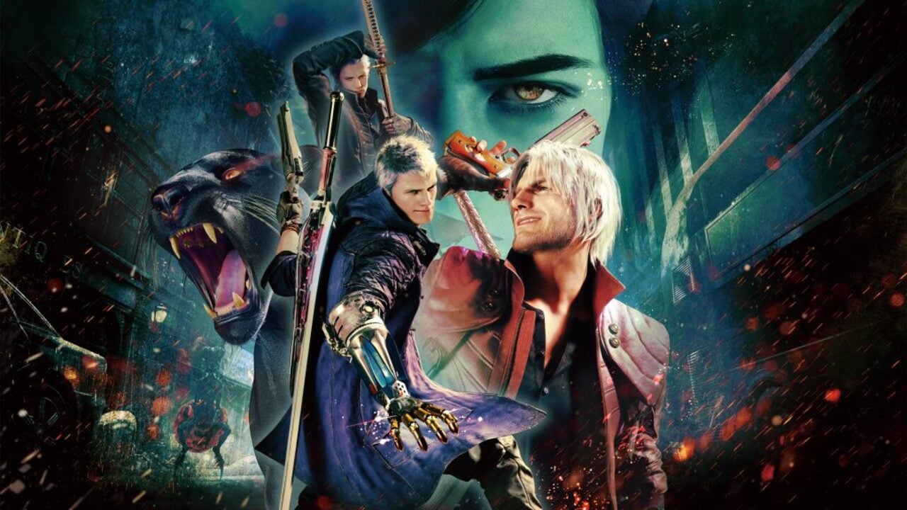 I made a Dante phone wallpaper with my favorite features from his DMC 3 and  5 designs
