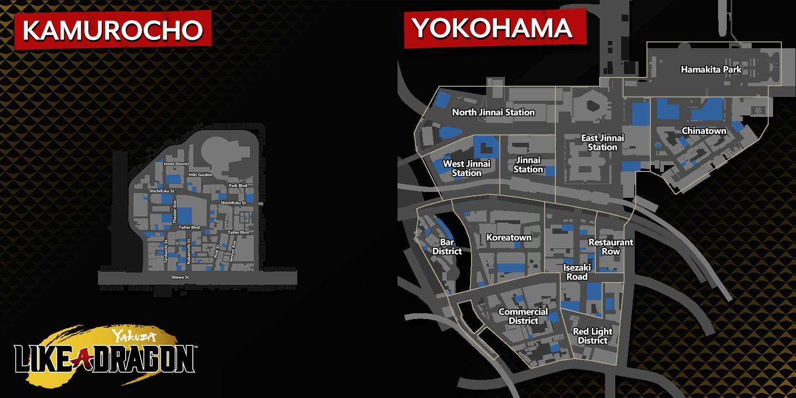 Yakuza Like A Dragon Yokohama Map.original 