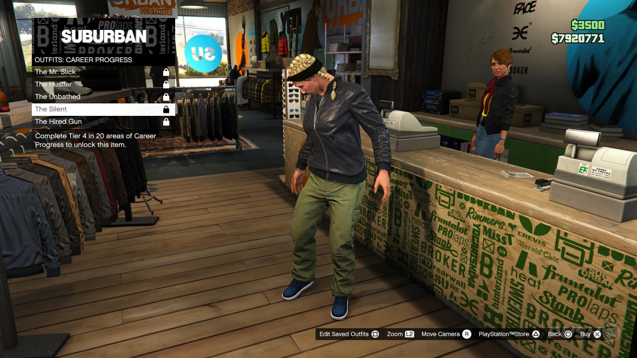 grand theft auto v - Is there a way to save an outfit in GTA V