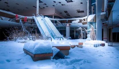 This Abandoned Mall Looks Just Like the One from The Last of Us