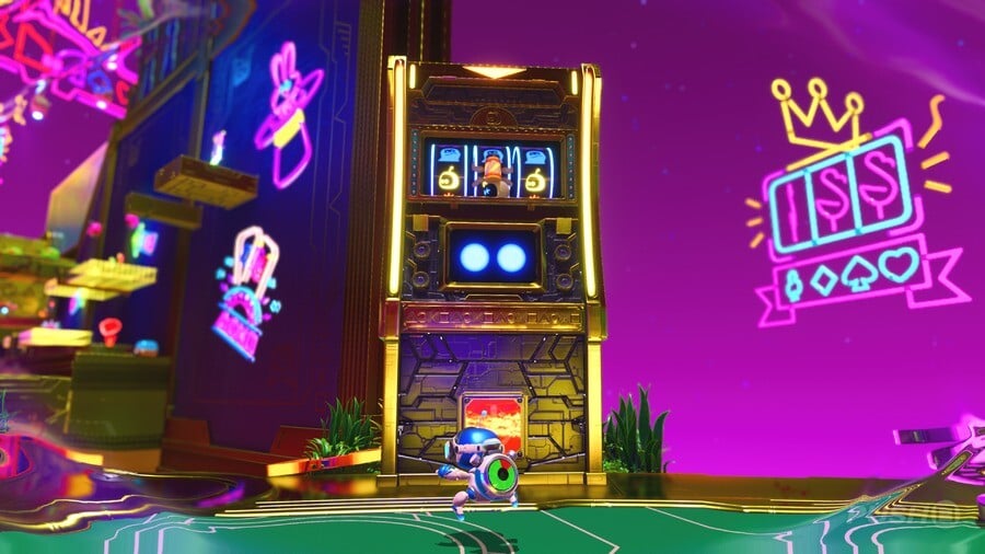 Astro Bot: Slo-Mo Casino Walkthrough - All Collectibles: Bots, Puzzle Pieces 5