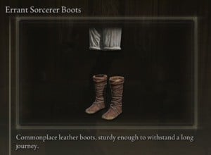Elden Ring: All Partial Armour Sets - Errant Sorcerer Set - Errant Sorcerer Boots