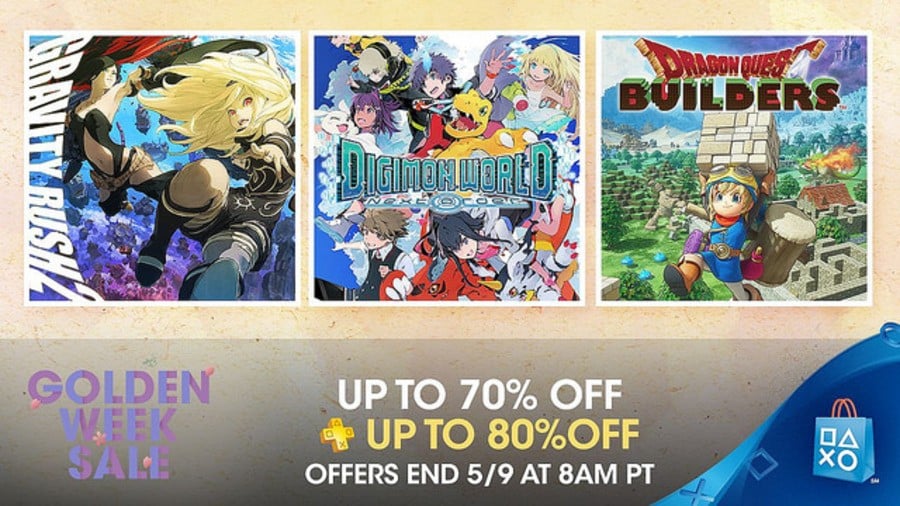 Golden Week North American PlayStation Store Sale 1