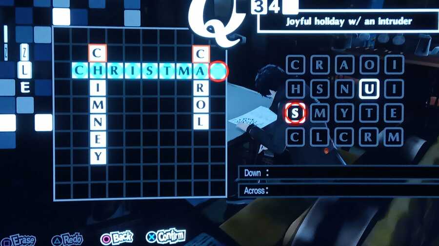 Persona 5 Royal Crossword 34 Answer