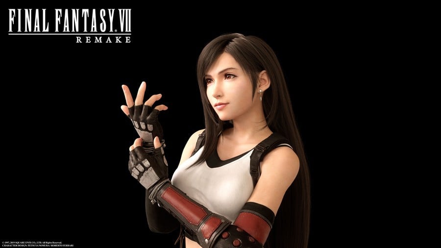 Final Fantasy VII Remake Tifa Official Art