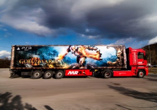 Kratos Hitches A Ride Around Mainland Europe 