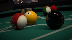 Many unique tables and ball sets are available