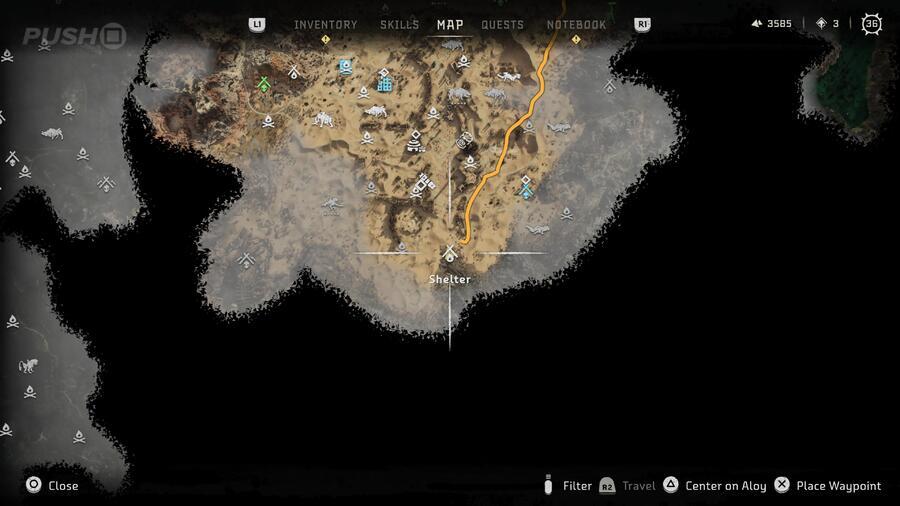 Horizon Forbidden West All Shelter Locations PS5 PS4 Shelter 20