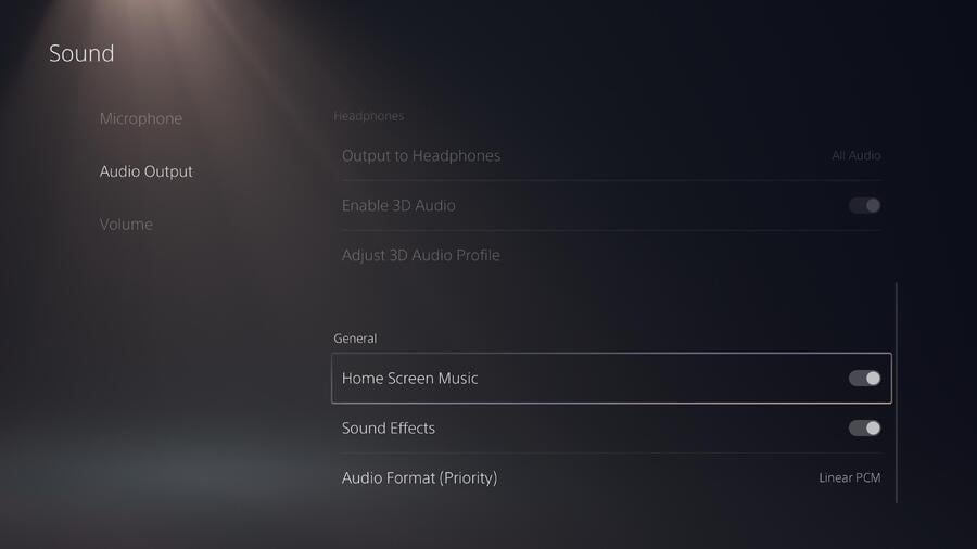 PS5 PlayStation 5 Secret Features Home Screen Music