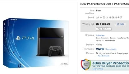 Someone Purchased a PS4 Pre-Order for Over $850