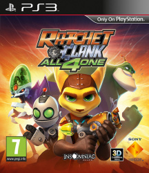 Ratchet & Clank: All 4 One Cover