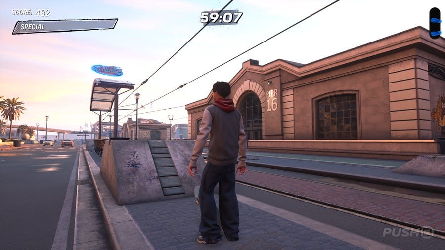 Tony Hawk's Pro Skater 3 + 4: San Francisco Walkthrough - All Park Goals and Collectibles 49