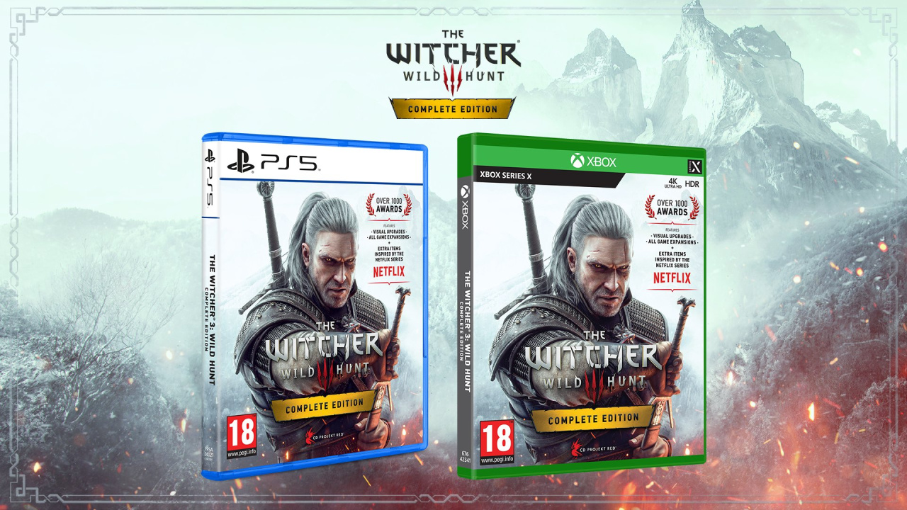 The Witcher 3: Wild Hunt Complete Edition Playstation 5 (PS5) EU Version  Region Free