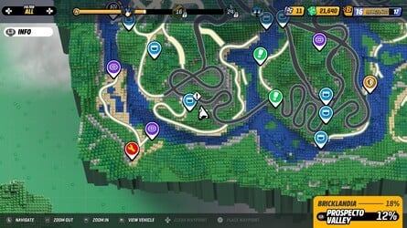 ALL 11 Rotor Jetpack Locations in Prospecto Valley (Prospecto Valley  Jetpacks) - LEGO 2K Drive 