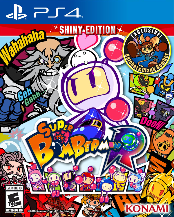 super bomberman 4 cover