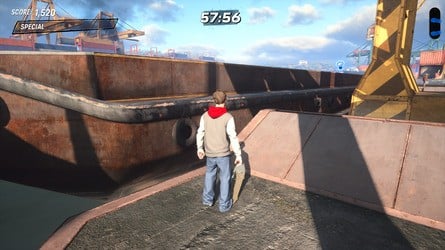 Tony Hawk's Pro Skater 3 + 4: Shipyard Walkthrough - All Park Goals and Collectibles 23