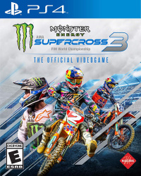 Monster Energy Supercross: The Official Videogame 3 Cover
