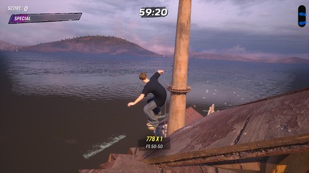 Tony Hawk's Pro Skater 3 + 4: Alcatraz Walkthrough - All Park Goals and Collectibles 93