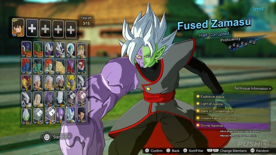 Fused Zamasu Half-Corrupted 1