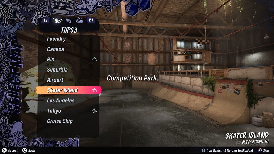 Tony Hawk's Pro Skater 3 + 4: How to Find the Bikini Bottom Secret Area 2