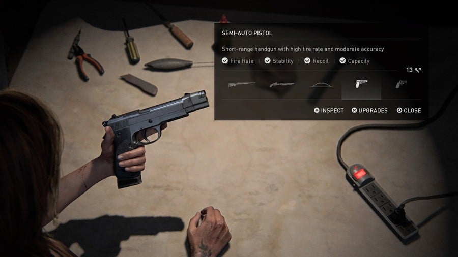 The Last of Us 2 Weapons Guide Semi-Auto Pistol