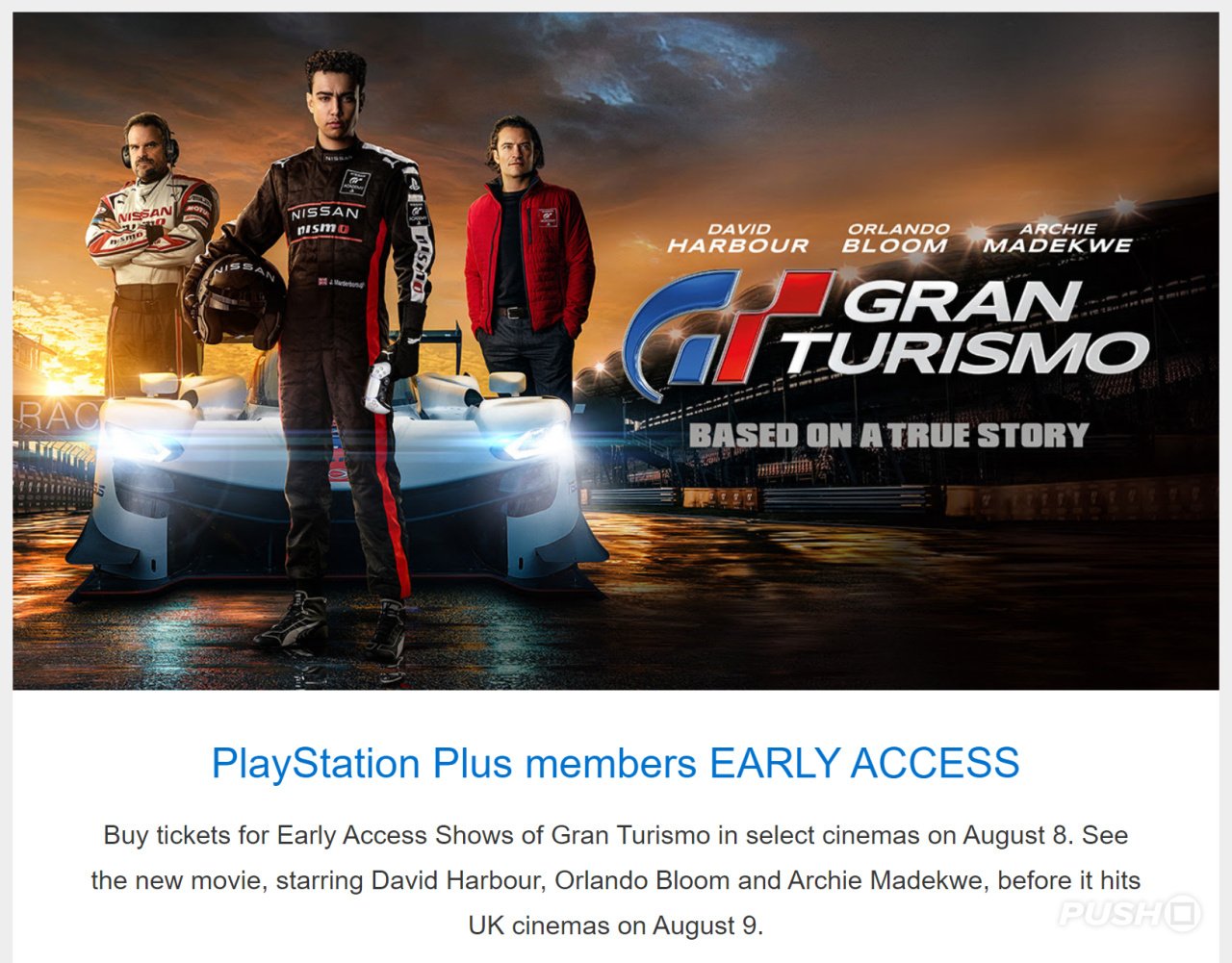 Gran Turismo - movie: where to watch stream online