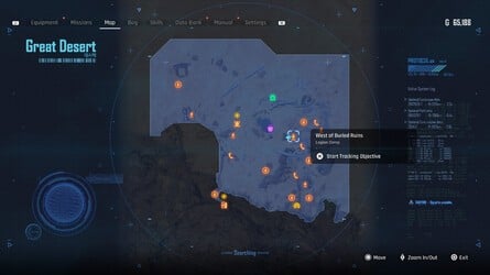 Stellar Blade: Great Desert Walkthrough - Cans, Design Patterns, Beta Cores, Body Cores, Exospines, Passcodes, Camps 52