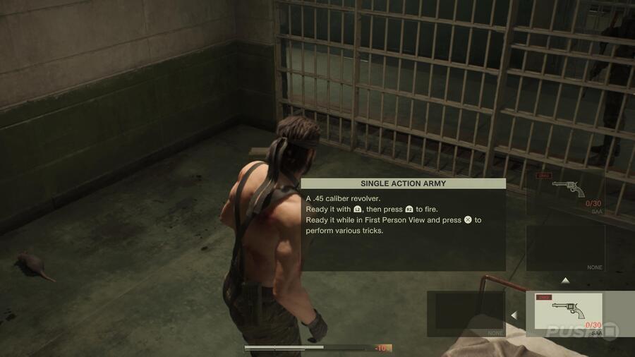 Metal Gear Solid Delta: Groznyj Grad Torture Room Walkthrough 8