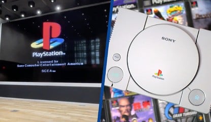 Iconic PS1 Startup Sequence Is Even More Glorious on a 35-Foot TV