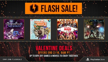 PS4, PS3, and PlayStation Vita Prices Plunge in NA Valentine's Day Flash Sale