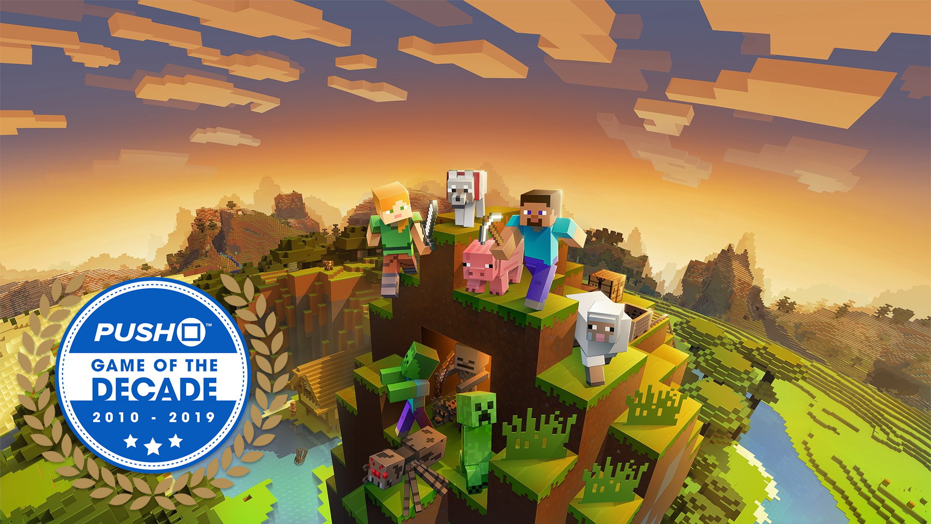 Game Of The Decade Minecraft S Emergent Gameplay And Player Freedom Led To Global Domination Push Square
