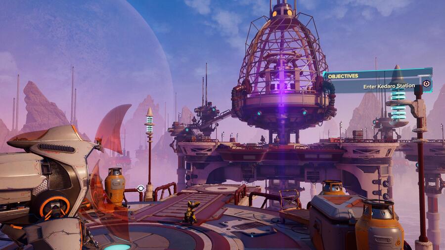 Ratchet & Clank: Rift Apart: Cordelion (Kedaro Station) - All Collectibles: Spybots, Gold Bolts, Armour, CraiggerBears 1