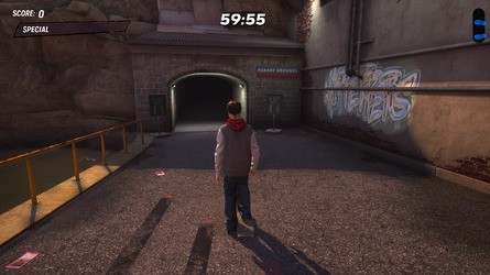 Tony Hawk's Pro Skater 3 + 4: Alcatraz Walkthrough - All Park Goals and Collectibles 10