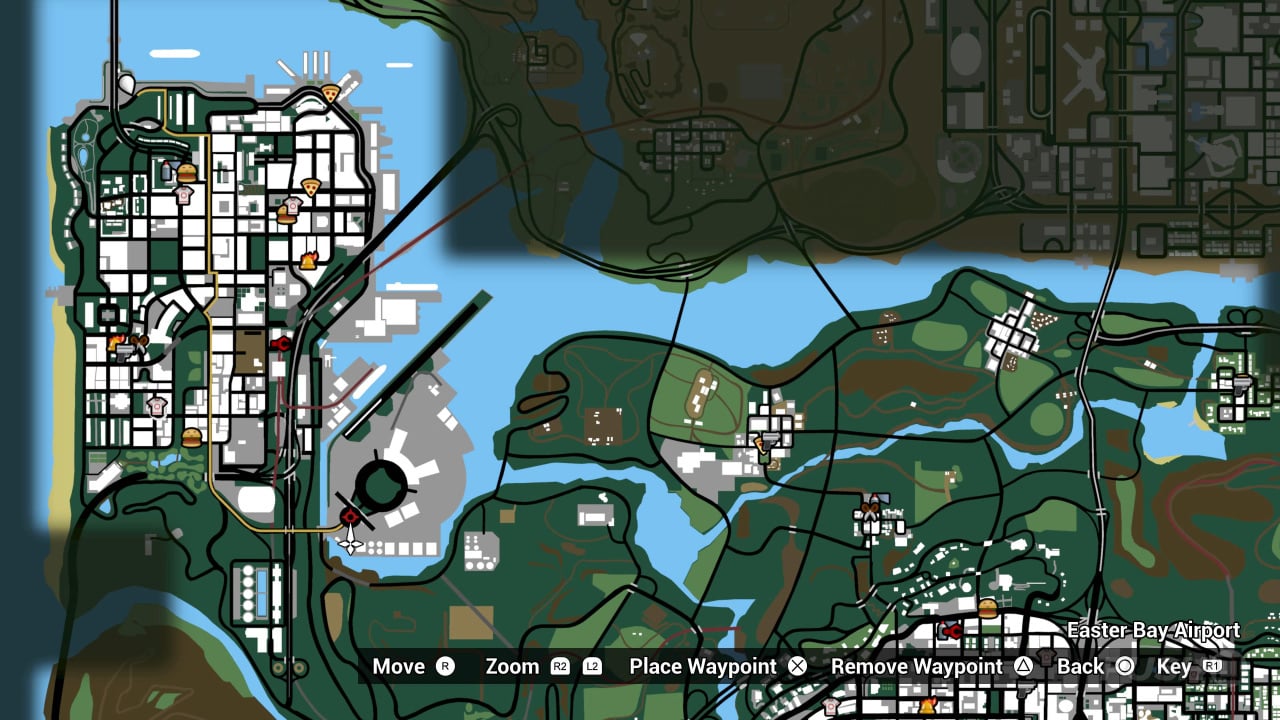 gta sa car map