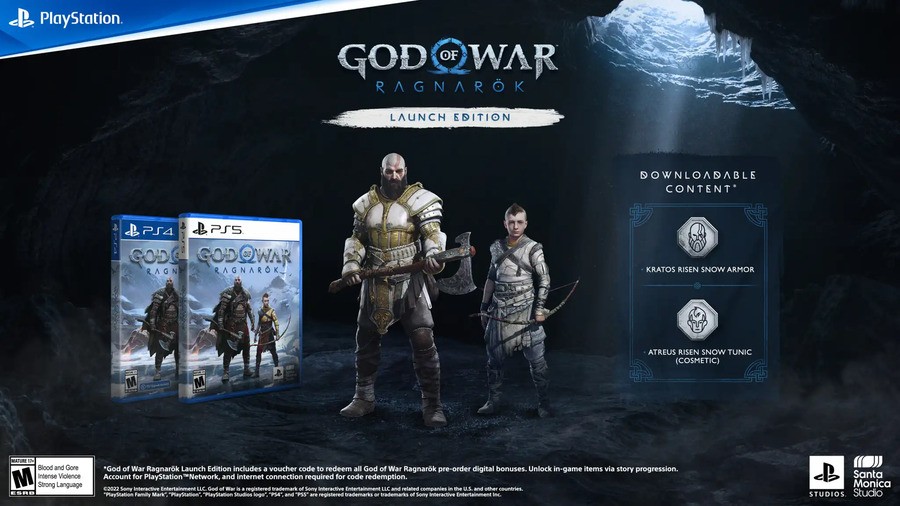 God of War Ragnarok PS5 PS4 Pre-Orders