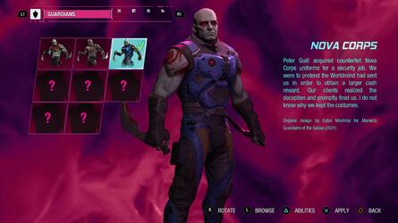 Marvel's Guardians Of The Galaxy: Chapter 5 - Outfit 1