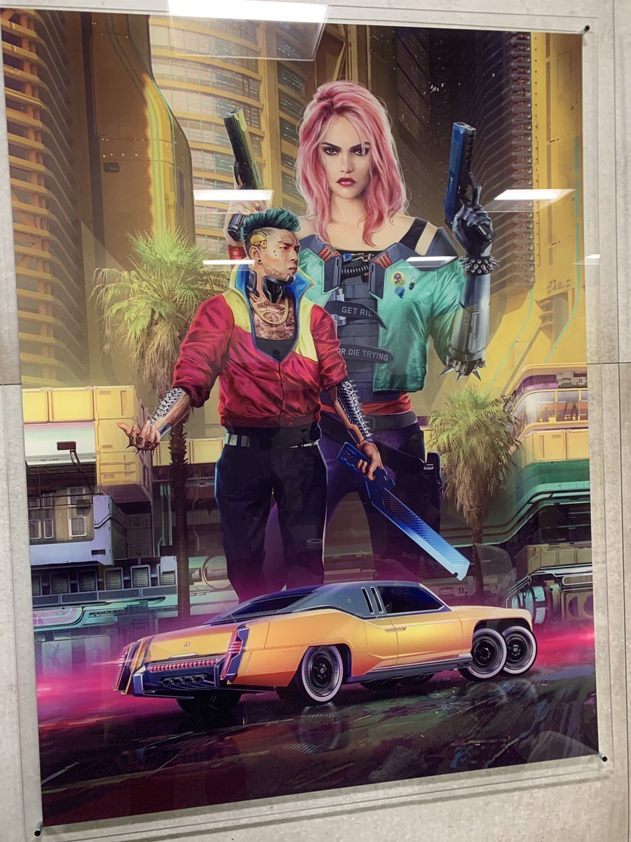 Cyberpunk 2077's Artwork Is So Good You'll Want It on Your Wall - Push ...