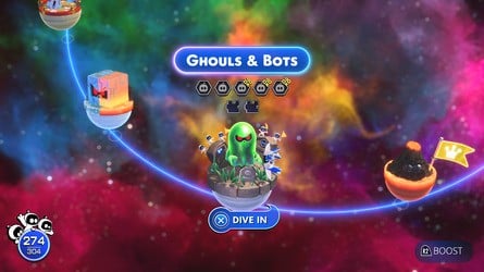 Astro Bot: Ghouls & Bots Walkthrough - All Collectibles: Bots, Puzzle Pieces 2