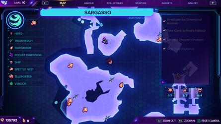 Ratchet & Clank: Rift Apart: Sargasso (Outpost L51) - All Collectibles: Spybots, Gold Bolts, Armour, CraiggerBears 22