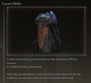 Elden Ring: All Full Armour Sets - Lusat's Set - Lusat's Robe