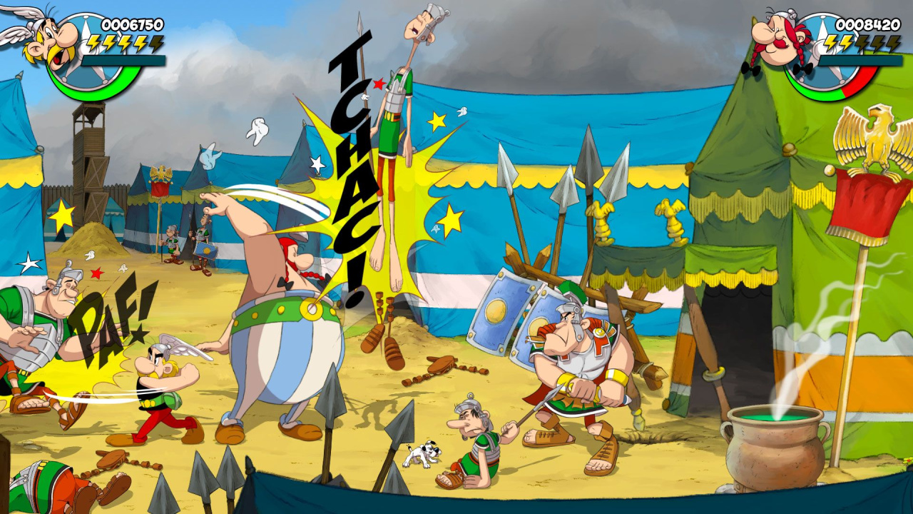 ubemandede Diplomatiske spørgsmål som resultat Asterix & Obelix: Slap Them All! Brings Cartoon Beat-'Em-Up Mayhem to PS4  in 2021 | Push Square