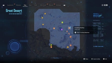 Stellar Blade: Great Desert Walkthrough - Cans, Design Patterns, Beta Cores, Body Cores, Exospines, Passcodes, Camps 15