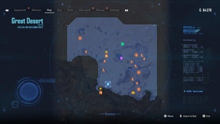 Stellar Blade: Great Desert Walkthrough - Cans, Design Patterns, Beta Cores, Body Cores, Exospines, Passcodes, Camps 35